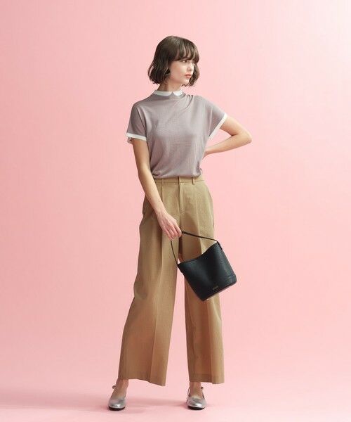 MACKINTOSH PHILOSOPHY / マッキントッシュ フィロソフィー ニット・セーター | Cleric Collar Knit シアードルマン | 詳細1