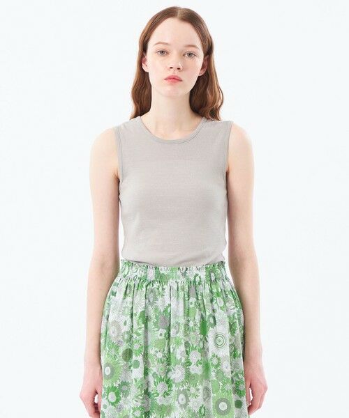 MACKINTOSH PHILOSOPHY/マッキントッシュ フィロソフィー ラメフライスタンクトップ ベージュ1 38 MACKINTOSH PHILOSOPHY/マッキントッシュ フィロソフィー ラメフライスタンクトップ ベージュ1 38