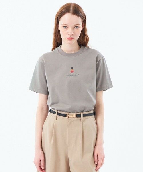 MACKINTOSH PHILOSOPHY/マッキントッシュ フィロソフィー バッキンガムベア プリントT チャコールグレー1 38 MACKINTOSH PHILOSOPHY/マッキントッシュ フィロソフィー バッキンガムベア プリントT チャコールグレー1 38