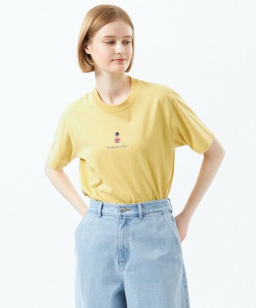 MACKINTOSH PHILOSOPHY/マッキントッシュ フィロソフィー バッキンガムベア プリントT イエロー1 38 MACKINTOSH PHILOSOPHY/マッキントッシュ フィロソフィー バッキンガムベア プリントT イエロー1 38