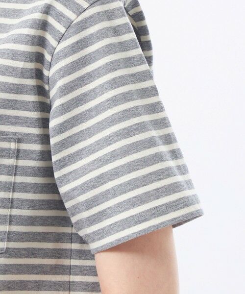 MACKINTOSH PHILOSOPHY / マッキントッシュ フィロソフィー カットソー | バッキンガムベア バスクボーダーポケットT | 詳細7