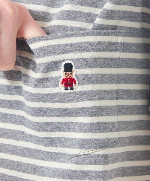 MACKINTOSH PHILOSOPHY / マッキントッシュ フィロソフィー カットソー | バッキンガムベア バスクボーダーポケットT | 詳細8