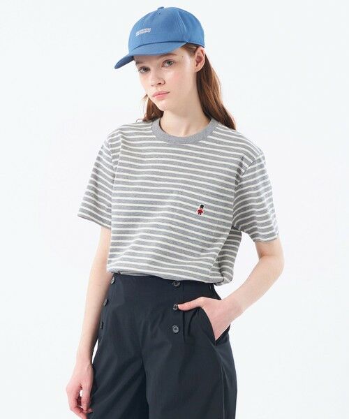 MACKINTOSH PHILOSOPHY/マッキントッシュ フィロソフィー バッキンガムベア バスクボーダーポケットT グレー3 38 MACKINTOSH PHILOSOPHY/マッキントッシュ フィロソフィー バッキンガムベア バスクボーダーポケットT グレー3 38