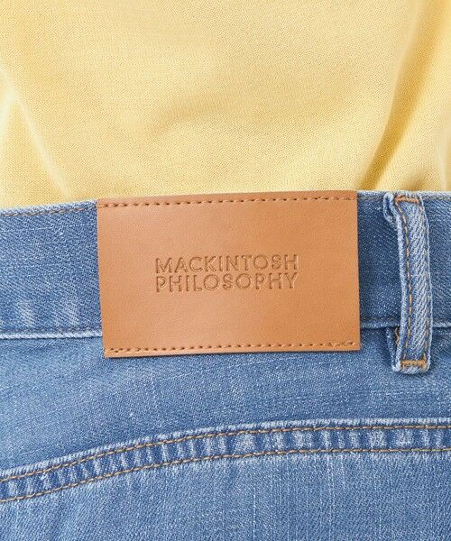 MACKINTOSH PHILOSOPHY / マッキントッシュ フィロソフィー その他パンツ | コットンリネンデニムストレートフィット | 詳細8