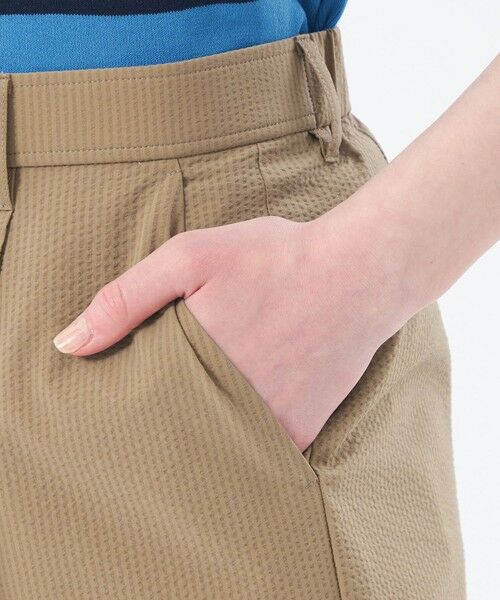 MACKINTOSH PHILOSOPHY / マッキントッシュ フィロソフィー その他パンツ | サマーサッカータックワイドパンツ | 詳細8