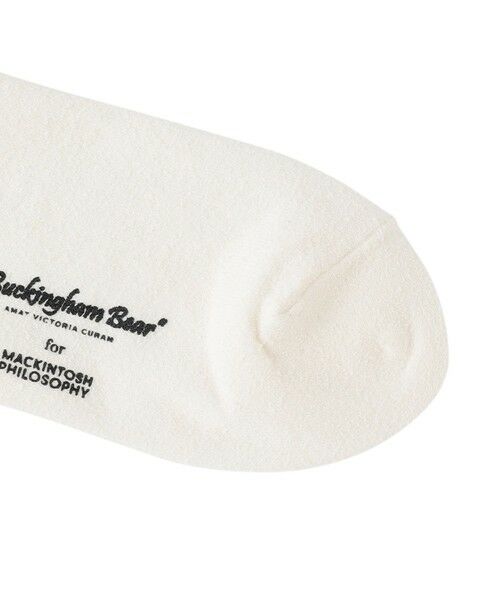 MACKINTOSH PHILOSOPHY / マッキントッシュ フィロソフィー その他インナー・ルームウェア | 【WEB限定】バッキンガムベア ワンポイントソックス | 詳細3