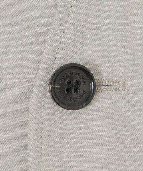 MACKINTOSH PHILOSOPHY / マッキントッシュ フィロソフィー ノーカラージャケット | GREY LABEL カラーレスジャケット | 詳細7