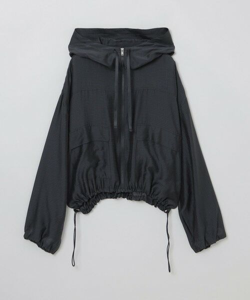 MACKINTOSH PHILOSOPHY/マッキントッシュ フィロソフィー GREY LABEL シアーライトフーデッドブルゾン ブラック1 2 MACKINTOSH PHILOSOPHY/マッキントッシュ フィロソフィー GREY LABEL シアーライトフーデッドブルゾン ブラック1 2