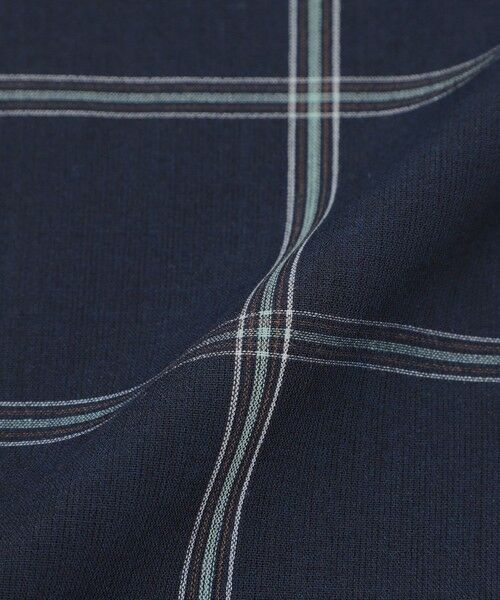 MACKINTOSH PHILOSOPHY / マッキントッシュ フィロソフィー ロング・マキシ丈ワンピース | GREY LABEL バンドカラーチェックワンピース | 詳細7