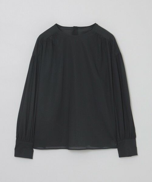 セール】 GREY LABEL シアーコットンボイルブラウス （シャツ