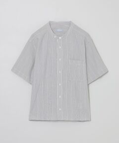 MACKINTOSH PHILOSOPHY / マッキントッシュ フィロソフィー シャツ・ブラウス | GREY LABEL ストライプバンドカラー半袖シャツ