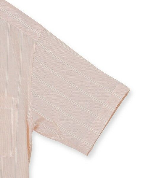 MACKINTOSH PHILOSOPHY / マッキントッシュ フィロソフィー シャツ・ブラウス | GREY LABEL ストライプバンドカラー半袖シャツ | 詳細3