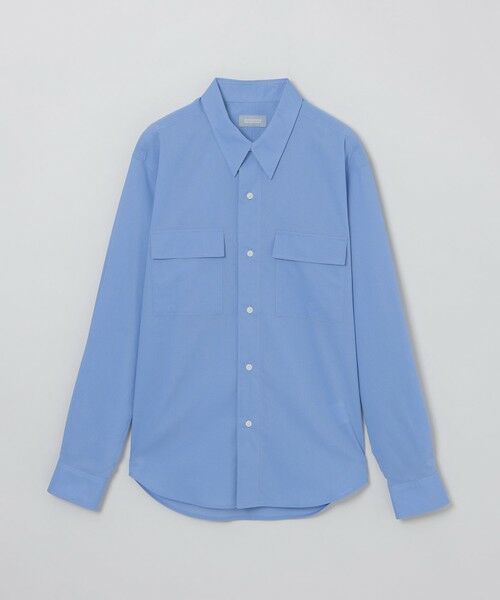 MACKINTOSH PHILOSOPHY/マッキントッシュ フィロソフィー GREY LABEL シアーコットンボイルシャツ ブルー4 2 MACKINTOSH PHILOSOPHY/マッキントッシュ フィロソフィー GREY LABEL シアーコットンボイルシャツ ブルー4 2