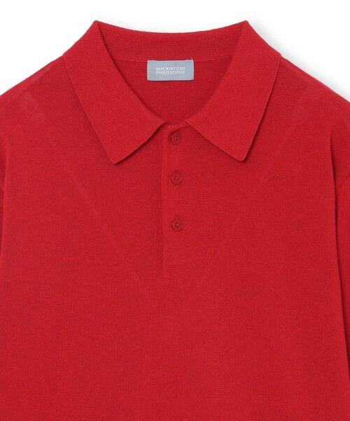 MACKINTOSH PHILOSOPHY / マッキントッシュ フィロソフィー ニット・セーター | GREY LABEL リネンミックスニットポロ | 詳細2