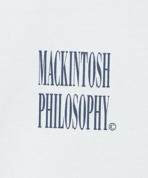 MACKINTOSH PHILOSOPHY / マッキントッシュ フィロソフィー カットソー | GREY LABEL シャープロゴ 半袖Tシャツ | 詳細5