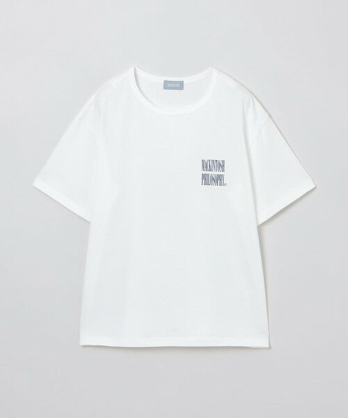 MACKINTOSH PHILOSOPHY/マッキントッシュ フィロソフィー GREY LABEL シャープロゴ 半袖Tシャツ ホワイト1 2 MACKINTOSH PHILOSOPHY/マッキントッシュ フィロソフィー GREY LABEL シャープロゴ 半袖Tシャツ ホワイト1 2