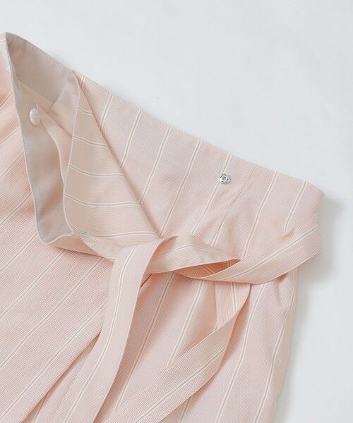 MACKINTOSH PHILOSOPHY / マッキントッシュ フィロソフィー ロング・マキシ丈スカート | GREY LABEL ストライプラップスカート | 詳細6