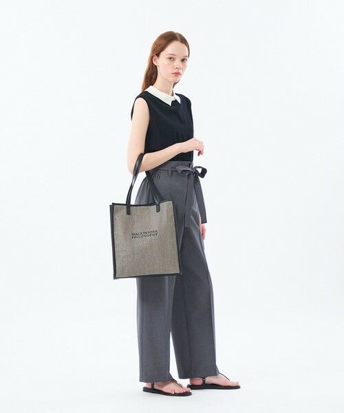 MACKINTOSH PHILOSOPHY / マッキントッシュ フィロソフィー メッセンジャーバッグ・ウエストポーチ | ロゴ刺しゅうサマートート | 詳細3