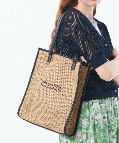 MACKINTOSH PHILOSOPHY / マッキントッシュ フィロソフィー メッセンジャーバッグ・ウエストポーチ | ロゴ刺しゅうサマートート | 詳細2