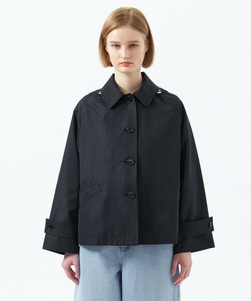 MACKINTOSH PHILOSOPHY / マッキントッシュ フィロソフィー その他アウター | 【WELBURY SHORT HOOD(ウェルベリーショートフード)】 レインタフタ | 詳細3