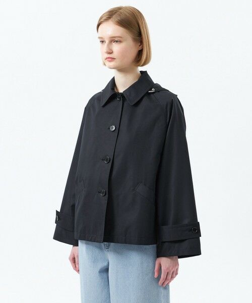 MACKINTOSH PHILOSOPHY / マッキントッシュ フィロソフィー その他アウター | 【WELBURY SHORT HOOD(ウェルベリーショートフード)】 レインタフタ | 詳細4