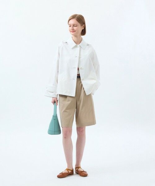 MACKINTOSH PHILOSOPHY / マッキントッシュ フィロソフィー その他アウター | 【WELBURY SHORT HOOD(ウェルベリーショートフード)】 レインタフタ | 詳細1