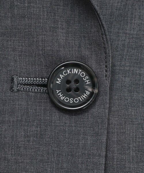 MACKINTOSH PHILOSOPHY / マッキントッシュ フィロソフィー ノーカラージャケット | ドライタッチハーフスリーブテーラードジャケット | 詳細8