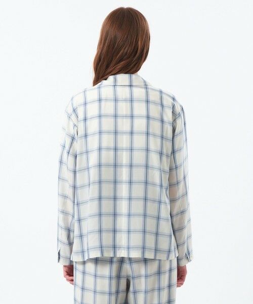 MACKINTOSH PHILOSOPHY / マッキントッシュ フィロソフィー ノーカラージャケット | チェックシャツジャケット | 詳細5