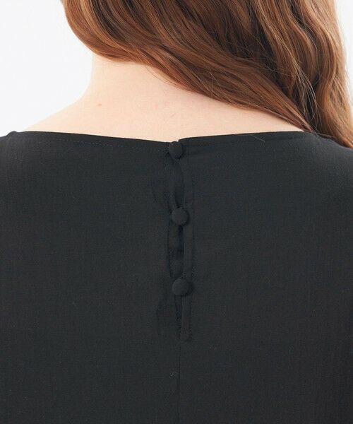 MACKINTOSH PHILOSOPHY / マッキントッシュ フィロソフィー ロング・マキシ丈ワンピース | ドレープローンティアードワンピース | 詳細7