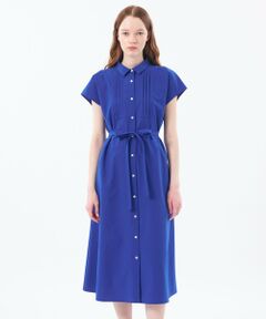 フィロソフィーPHILOSOPHY ツイードワンピース 白×紺#40 カラーネップツイードワンピ(ワンピース)｜MACKINTOSH