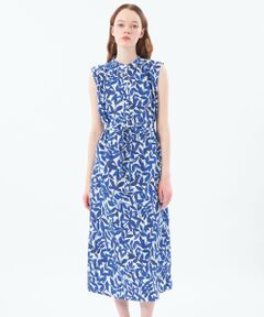 MACKINTOSH PHILOSOPHY / マッキントッシュ フィロソフィー ロング・マキシ丈ワンピース | リーフプリントワンピース