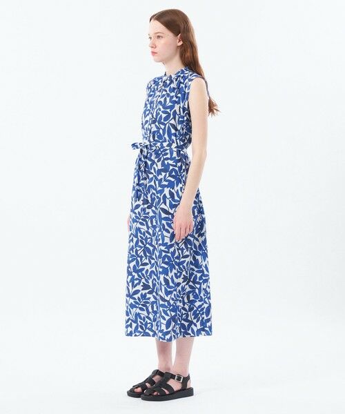 MACKINTOSH PHILOSOPHY / マッキントッシュ フィロソフィー ロング・マキシ丈ワンピース | リーフプリントワンピース | 詳細3