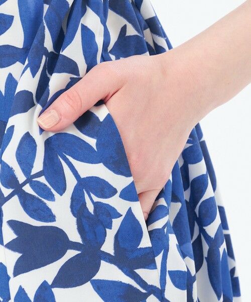 MACKINTOSH PHILOSOPHY / マッキントッシュ フィロソフィー ロング・マキシ丈ワンピース | リーフプリントワンピース | 詳細5