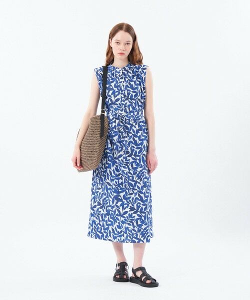 MACKINTOSH PHILOSOPHY / マッキントッシュ フィロソフィー ロング・マキシ丈ワンピース | リーフプリントワンピース | 詳細1