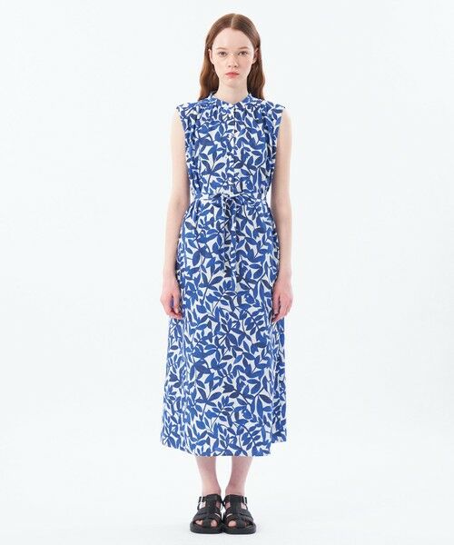 MACKINTOSH PHILOSOPHY / マッキントッシュ フィロソフィー ロング・マキシ丈ワンピース | リーフプリントワンピース | 詳細2