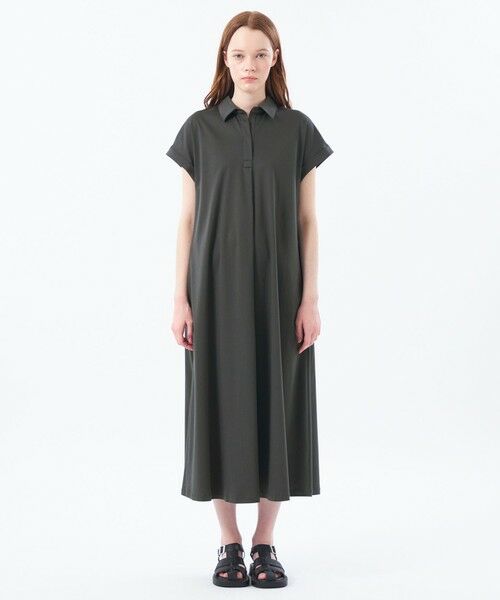 MACKINTOSH PHILOSOPHY / マッキントッシュ フィロソフィー ロング・マキシ丈ワンピース | 【WEB&一部店舗】スキッパージャージワンピース | 詳細4