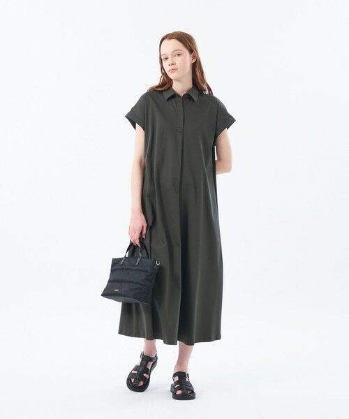 MACKINTOSH PHILOSOPHY / マッキントッシュ フィロソフィー ロング・マキシ丈ワンピース | 【WEB&一部店舗】スキッパージャージワンピース | 詳細1