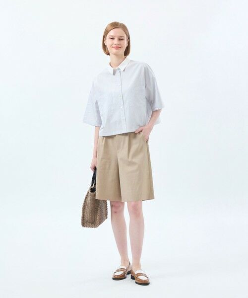 MACKINTOSH PHILOSOPHY / マッキントッシュ フィロソフィー シャツ・ブラウス | ショートクレリックシャツ | 詳細1