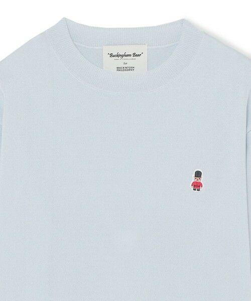 MACKINTOSH PHILOSOPHY / マッキントッシュ フィロソフィー ニット・セーター | 【WEB&一部店舗限定】バッキンガムベア ハーフスリーブニット | 詳細2