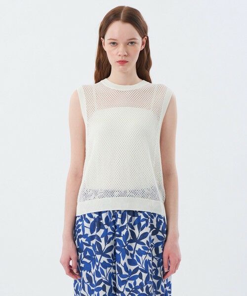 MACKINTOSH PHILOSOPHY / マッキントッシュ フィロソフィー ニット・セーター | メッシュニットベスト | 詳細4