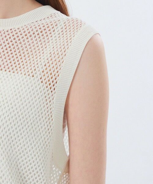 MACKINTOSH PHILOSOPHY / マッキントッシュ フィロソフィー ニット・セーター | メッシュニットベスト | 詳細7