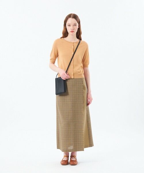 MACKINTOSH PHILOSOPHY / マッキントッシュ フィロソフィー ニット・セーター | 【Heavenly Sheer Knit】 ハーフスリーブカーディガン | 詳細4