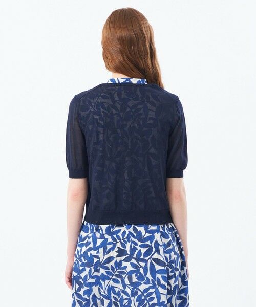 MACKINTOSH PHILOSOPHY / マッキントッシュ フィロソフィー ニット・セーター | 【Heavenly Sheer Knit】 ハーフスリーブカーディガン | 詳細7