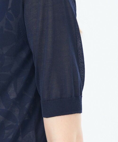 MACKINTOSH PHILOSOPHY / マッキントッシュ フィロソフィー ニット・セーター | 【Heavenly Sheer Knit】 ハーフスリーブカーディガン | 詳細8