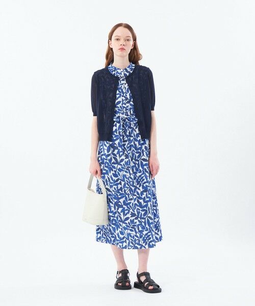 MACKINTOSH PHILOSOPHY / マッキントッシュ フィロソフィー ニット・セーター | 【Heavenly Sheer Knit】 ハーフスリーブカーディガン | 詳細2