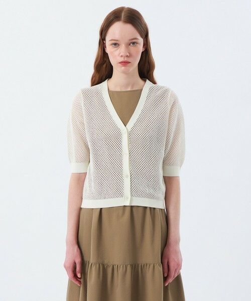 MACKINTOSH PHILOSOPHY / マッキントッシュ フィロソフィー ニット・セーター | メッシュニットカーディガン | 詳細4