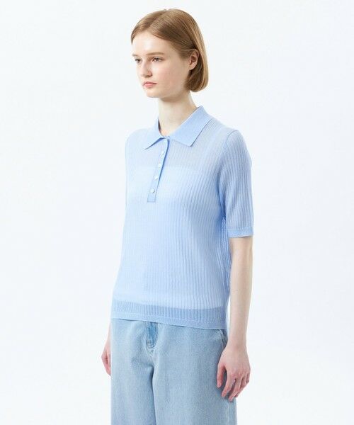 MACKINTOSH PHILOSOPHY / マッキントッシュ フィロソフィー ニット・セーター | サマーリブポロニット | 詳細5
