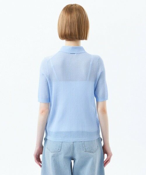MACKINTOSH PHILOSOPHY / マッキントッシュ フィロソフィー ニット・セーター | サマーリブポロニット | 詳細6