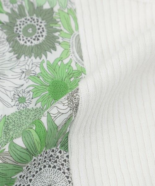 MACKINTOSH PHILOSOPHY / マッキントッシュ フィロソフィー ニット・セーター | リバティコンビノースリーブポロニット | 詳細10