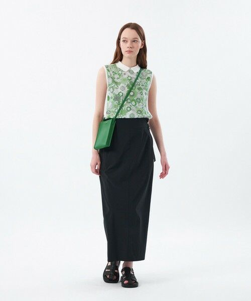 MACKINTOSH PHILOSOPHY / マッキントッシュ フィロソフィー ニット・セーター | リバティコンビノースリーブポロニット | 詳細3